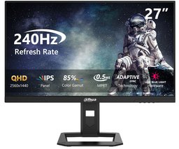 DAHUA 27" LM27-E341A 2560x1440 2K QHD 0.5MS 240Hz IPS 2xDP/2xHDMI +VESA - DAHUA