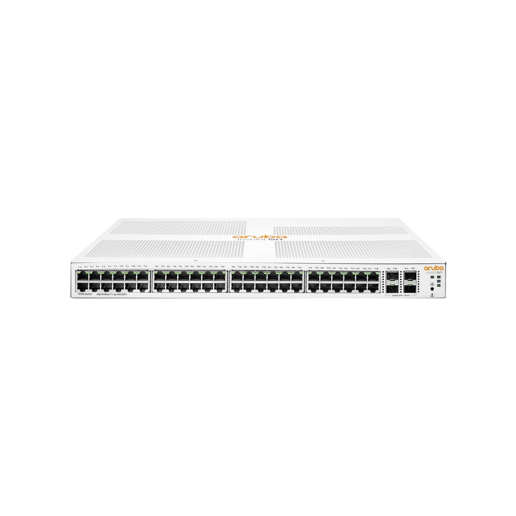 HP Aruba Instant On, JL685A, 1930-48G, 48Port, GigaBit, 4 Port Gigabit SFP, Yönetilebilir, Rack Mount Switch - Hp