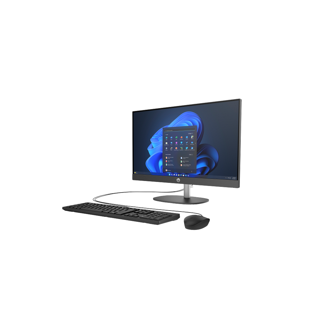 HP D1BC2ET, ProOne 240 G10,Ultra 7 155U, 23,8" FHD Ekran, 16Gb DDR5 Ram, 512Gb SSD, Paylaşımlı Ekran Kartı, Free Dos All In One PC, Siyah - Hp - görsel 2