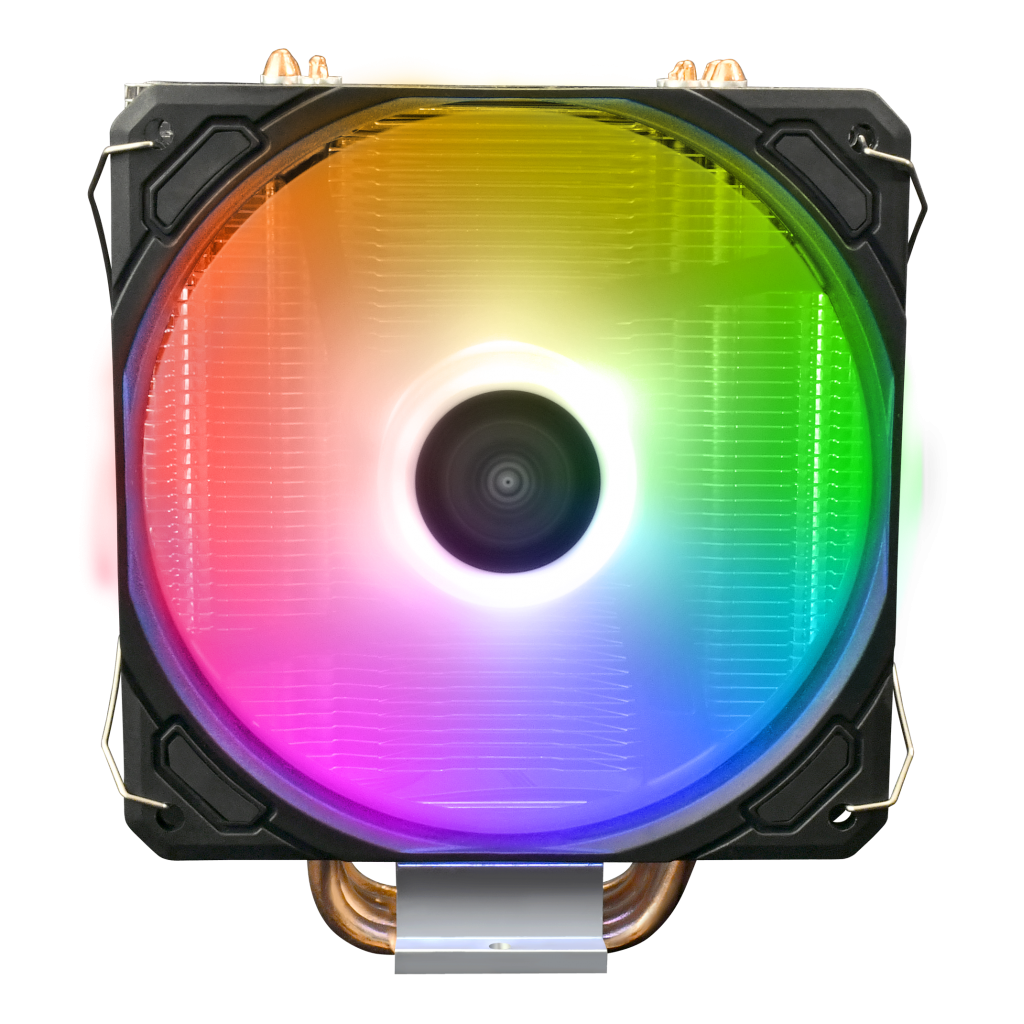 GAMDIAS BOREAS E1-410, ARGB, 120mm, CPU  Kule Tipi Hava Soğutma, Doğrudan Temas Teknolojisine Sahip 4 adet Gelişmiş Bakır Isı Borusu (AMD AM4-AM5 ve INTEL Tüm işlemciler ile uyumlu) - Gamdias - görsel 2