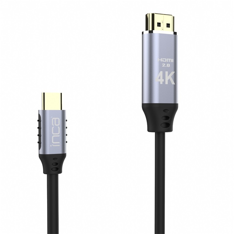 INCA ITCH-02TX 2 Mt TYPE-C TO HDMI Kablo - INCA - görsel 2