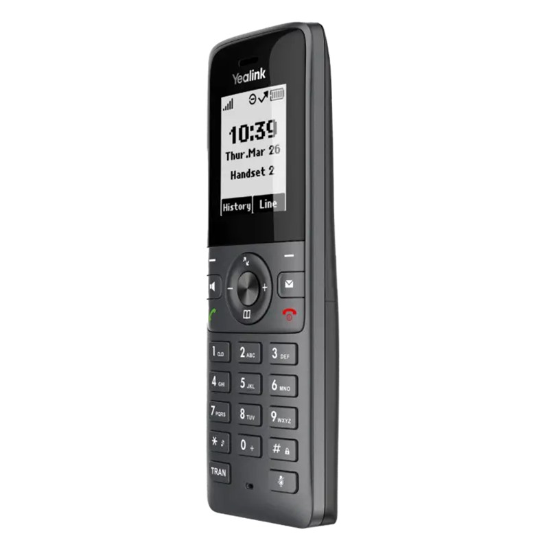 YEALINK W71H 1.8 INC EKRAN HD SES FNR GÜRÜLTÜ ENGELLEME SIP IP DECT TELEFON - Yealink - görsel 2