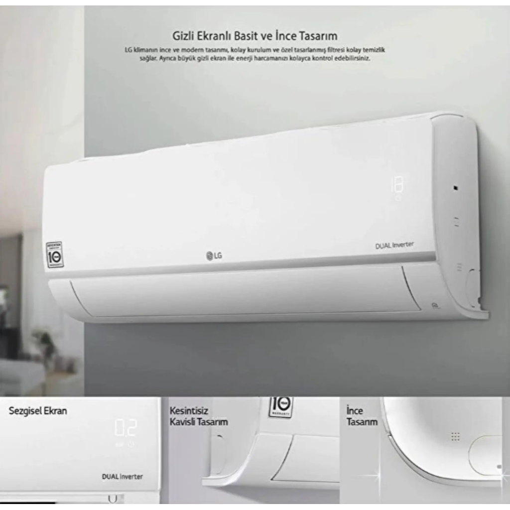 LG  PC12SQ S3NM12JA2FA 12000 BTU KLIMA - LG