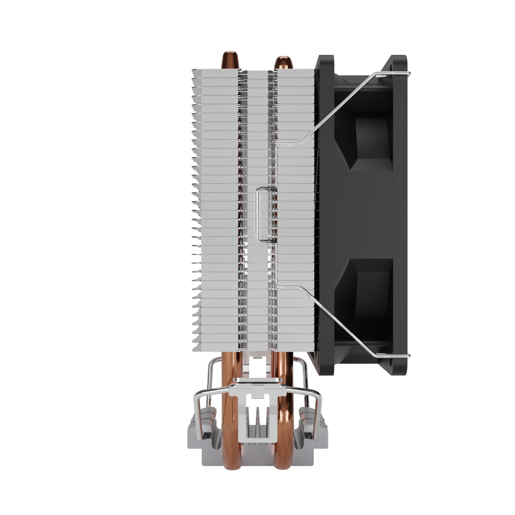 GAMDIAS BOREAS E1-210 MONO, 92mm, CPU  Kule Tipi Hava Soğutma, Doğrudan Temas Teknolojisine Sahip 2 adet Gelişmiş Bakır Isı Borusu (AMD AM5 ve INTEL Tüm işlemciler ile uyumlu) - Gamdias - görsel 3