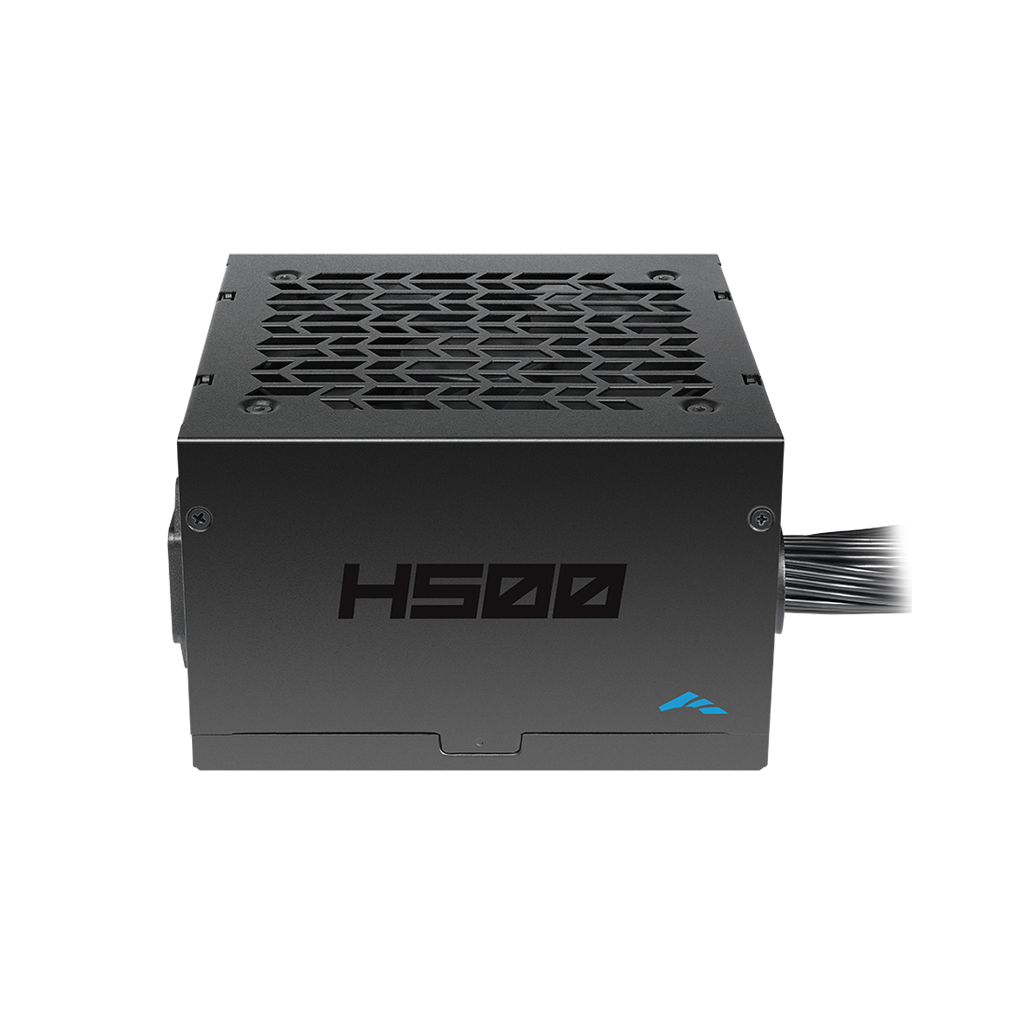 SAMA H500, 500W, Black, 80 Plus, Aktif PFC, Siyah, GAMING, ATX, Power Supply (PSU) - Sama - görsel 2