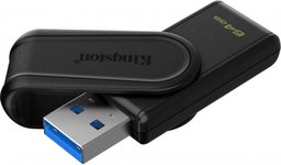 64 GB USB3.2 KINGSTON DATA TRAVELER EXODIA S SIYAH/SIYAH (DTXS/64GB) - KINGSTON