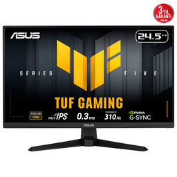 ASUS 24.5" TUF GAMING VG259QMR5A 1920x1080 0.3MS 310Hz DP/HDMI +VESA +SPEAKER - ASUS