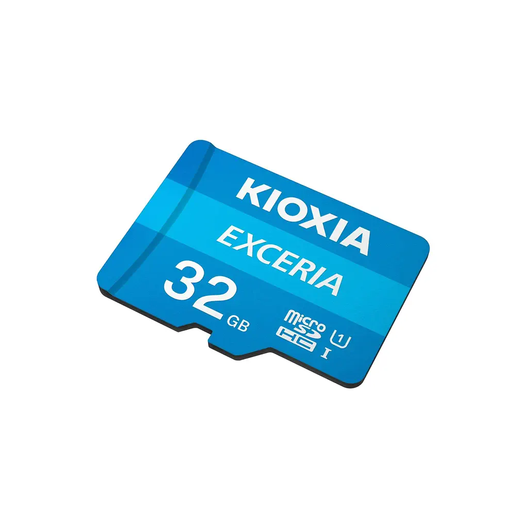 KIOXIA 32GB Exceria, LMEX1L032GG2, UHS-1,  CL10, 100Mb/s, MicroSD Kart Bellek (SD Adaptörlü) - Kioxia - görsel 2