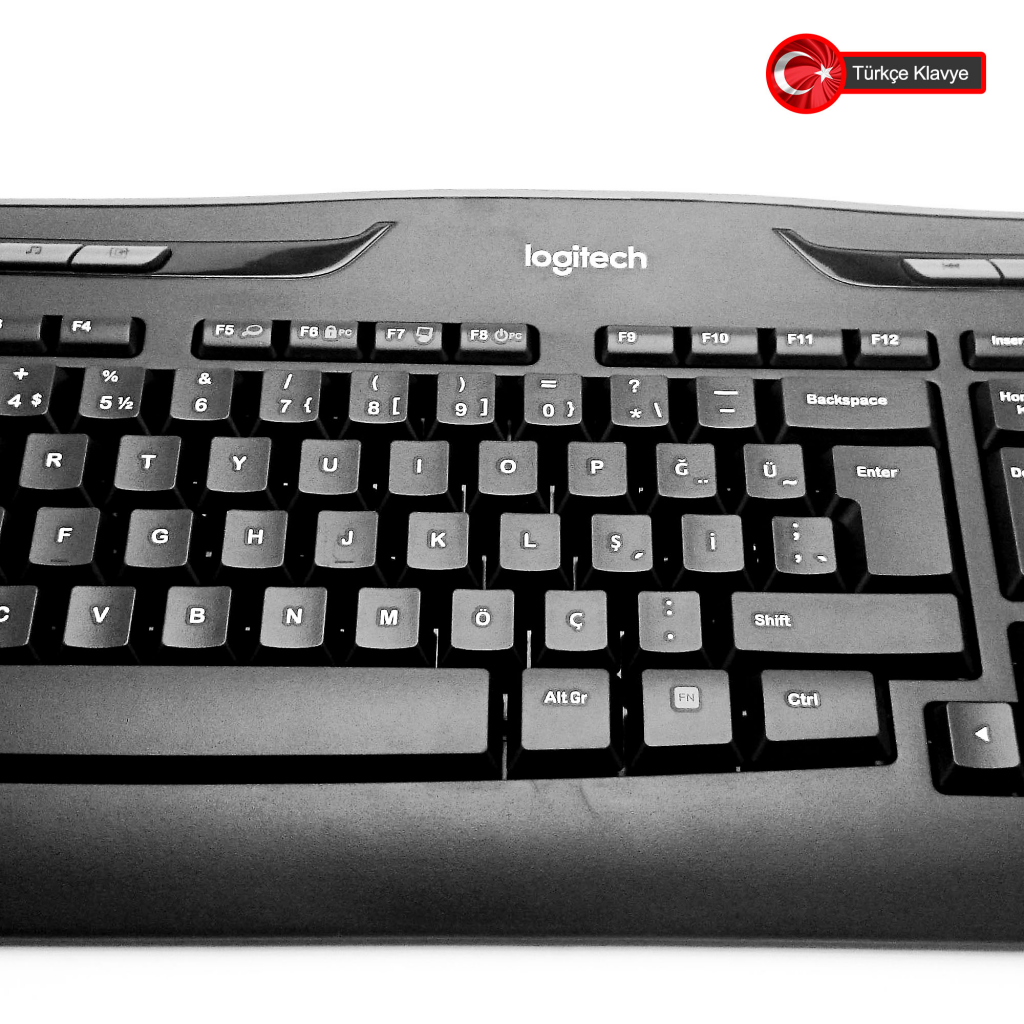 LOGITECH MK330 Q Türkçe Kablosuz Standart Siyah Klavye+ Mouse - LOGITECH - görsel 3