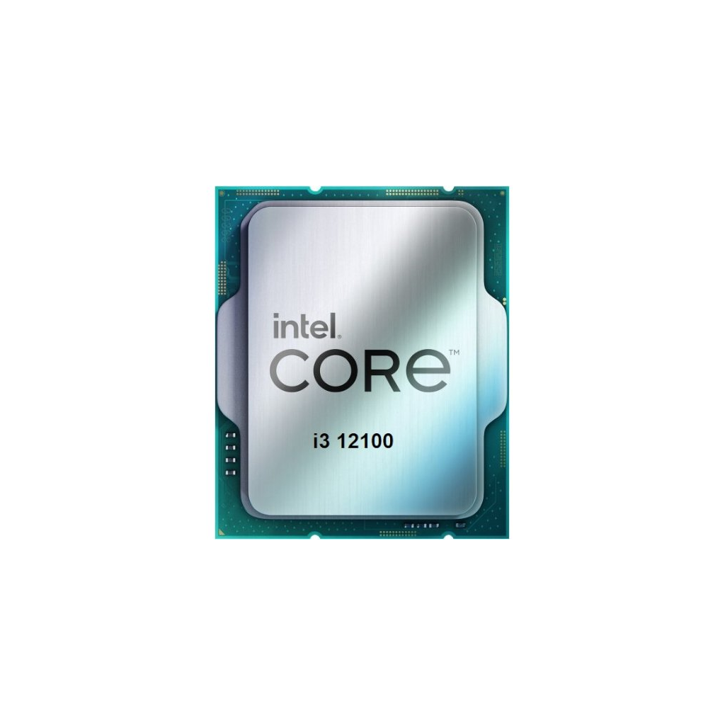INTEL i3-12100 4 Core, 3.30Ghz, 12Mb, 89W,  LGA1700,12.Nesil, TRAY, (Dahili Grafik VAR, Fan YOK) - Intel - görsel 2