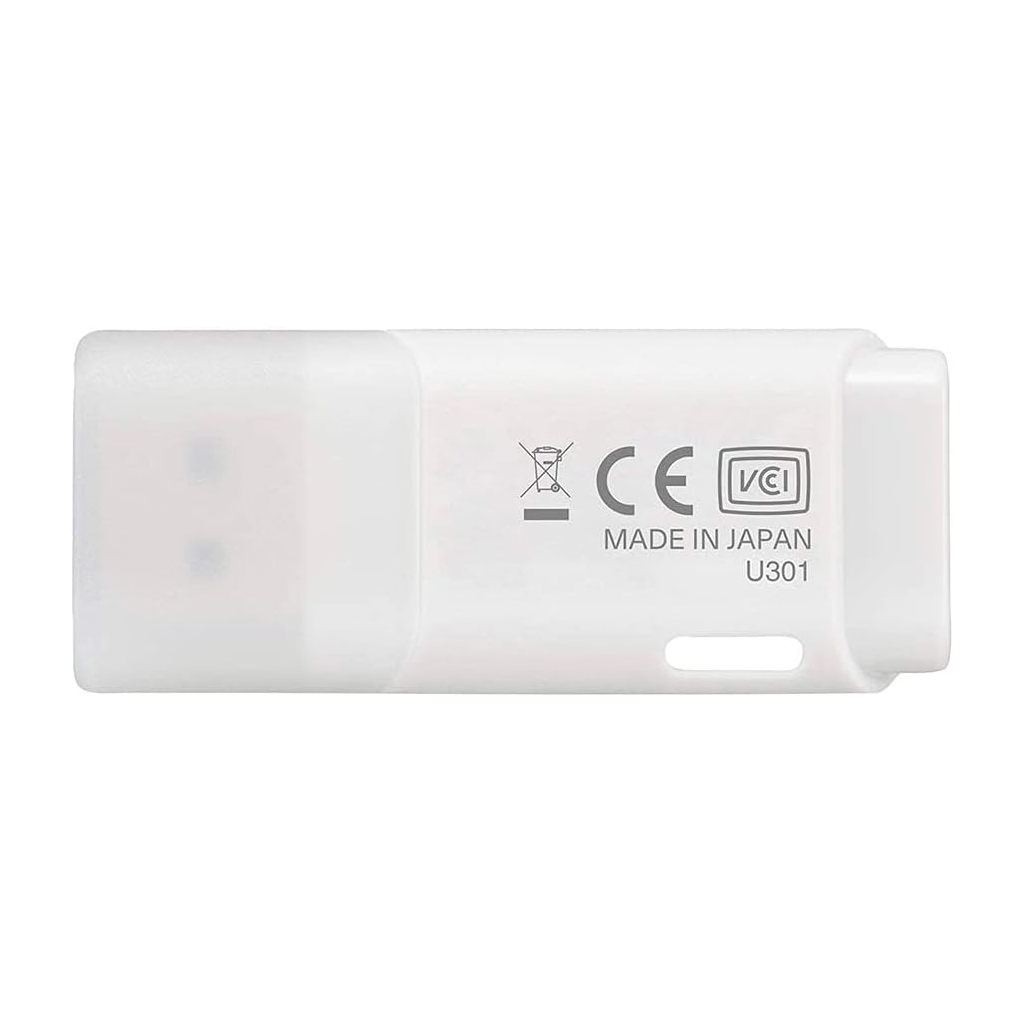 KIOXIA U301W 128GB USB 3.2 Gen1 TransMemory Flash Disk (Beyaz) - Kioxia - görsel 3