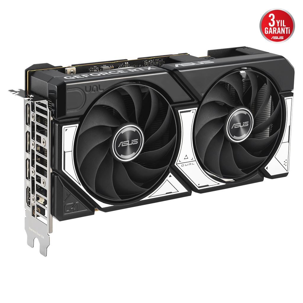 ASUS DUAL-RTX5060-O8G 8GB Nvidia RTX5060 GDDR7 128bit HDMI 3xDP 16x Ekran Kartı - ASUS - görsel 4