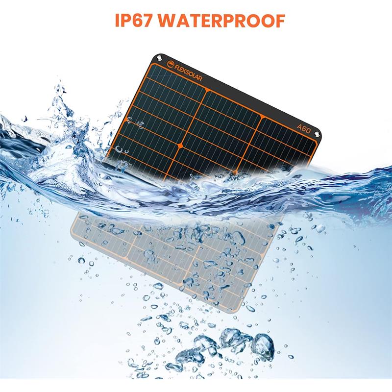 FLEXSOLAR A60 TAŞINABİLİR GÜNEŞ PANELİ 60W - FlexSolar - görsel 2