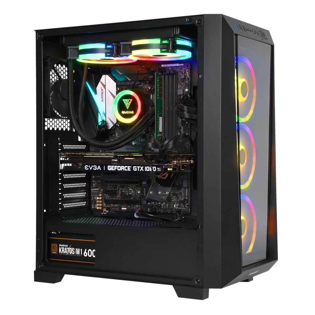 GAMDIAS TALOS M1 Elite, 1600W, Tempered Glass, ARGB, ATX, Professional GAMING KASA - Gamdias - görsel 4