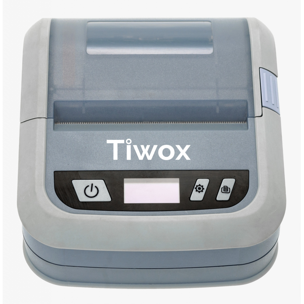 Tiwox BT-5050, Termal, Taşınabilir, Fiş Yazıcı, 70mm/s Hız, 72mm Kağıt, 203 DPI, Otomatik Kesici YOK, Bluetooth, USB - Tiwox