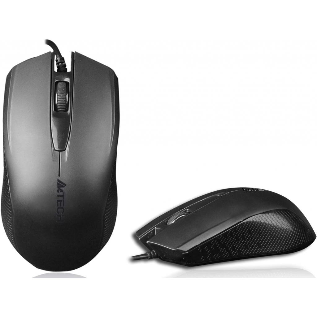 A4 TECH OP-760 USB 1000dpi siyah Mouse - A4 TECH - görsel 4