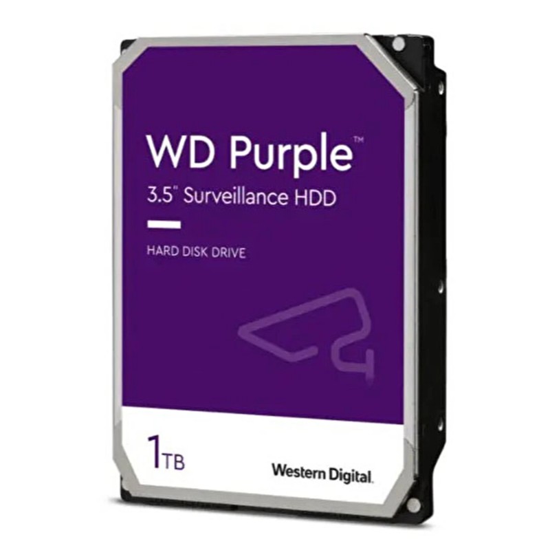 WD PURPLE, WD11PURZ, 3.5" 1TB, 64Mb, 5400 Rpm, 7/24 Güvenlik, HDD (Türkiye Distribütörü Garantili) - Western Digital - görsel 2