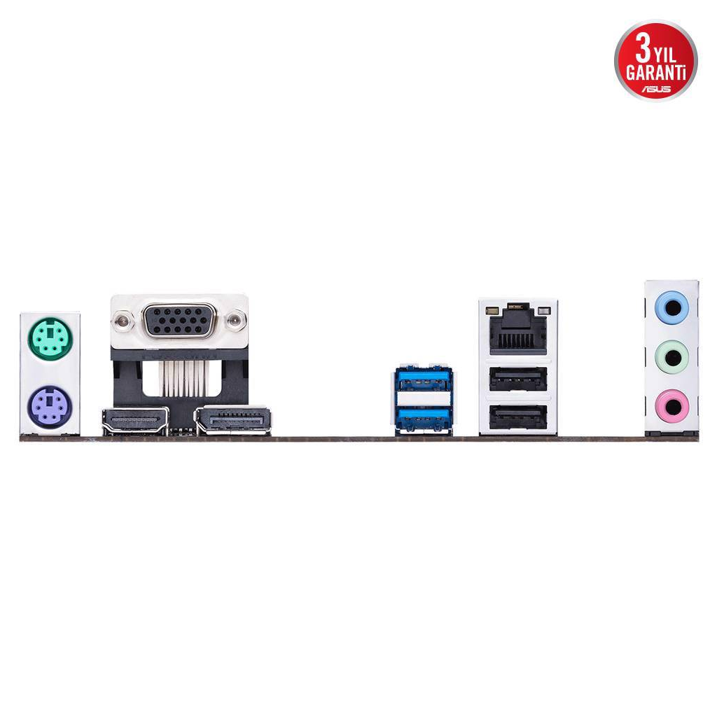 ASUS PRIME H610M-E D4-CSM, 2xDDR4, 2x M.2, D-SUB, HDMI, DP, 12-13.14.Nesil, LGA1700 Soket, Anakart - Asus - görsel 4