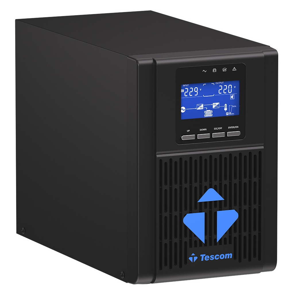 TESCOM NeoLine 1000, 1 KVA Online 1F/1F UPS,  (900040100) (2x9A Akü) - Tescom - görsel 3