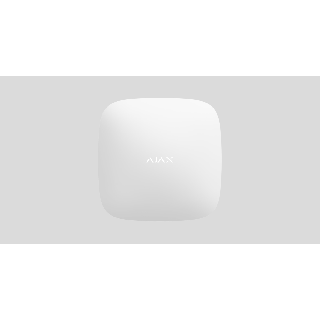 AJAX Hub2 (4G), Kablosuz, Görsel Doğrulamalı,  Alarm Paneli, BEYAZ - AJAX