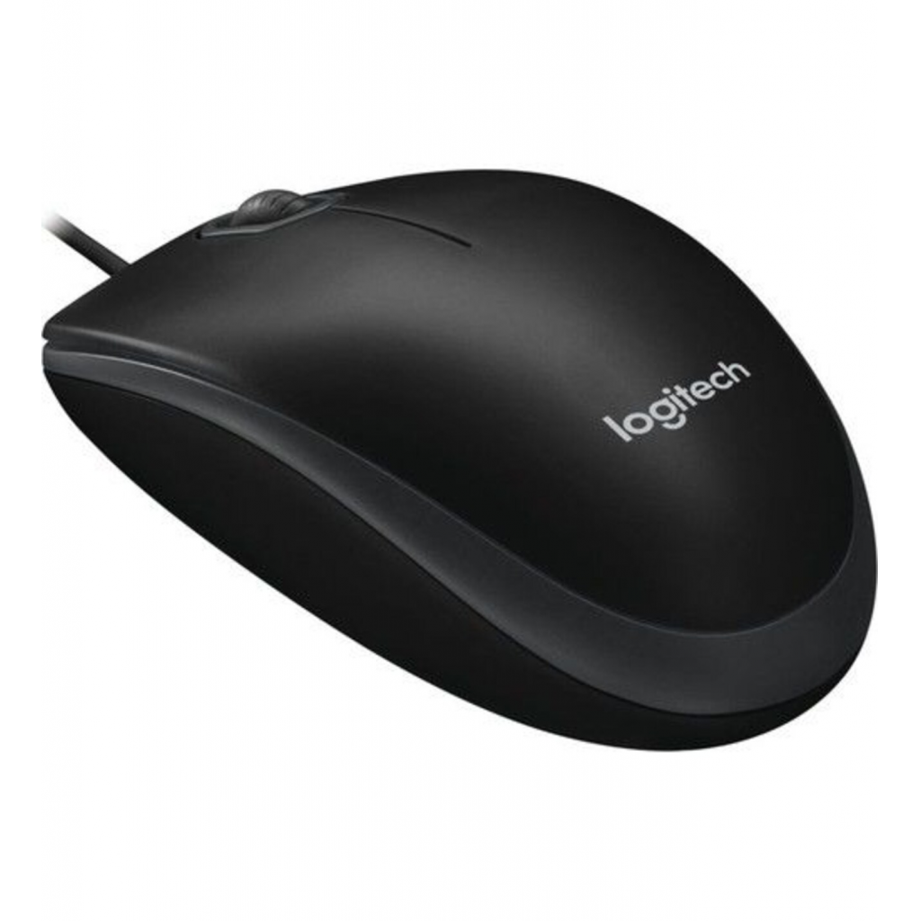 LOGITECH 910-003357, B100 Siyah, USB Kablolu, 1000dpi, Optik, 3 Tuşlu, Mouse - Logitech