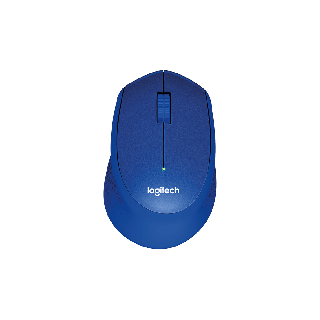 LOGITECH 910-004910, M330 Mavi, USB Nano 2,4G Kablosuz, 1000dpi, Optik, 3 Tuşlu, 24ay Pil Ömrü, Sessiz Mouse - Logitech