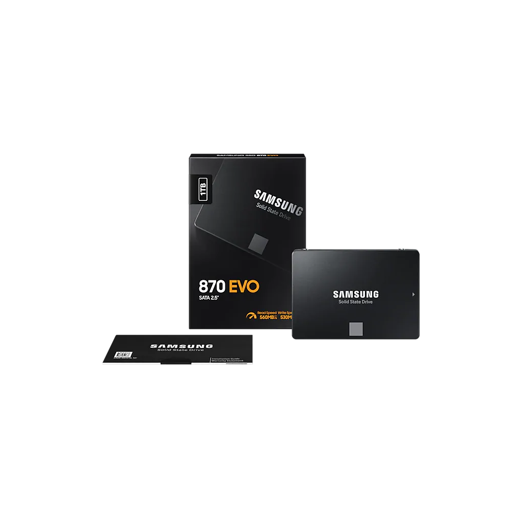 SAMSUNG MZ-77E1T0BW 870 EVO 2.5" 1TB (560/530MB/s) SATA SSD Disk - SAMSUNG - görsel 2