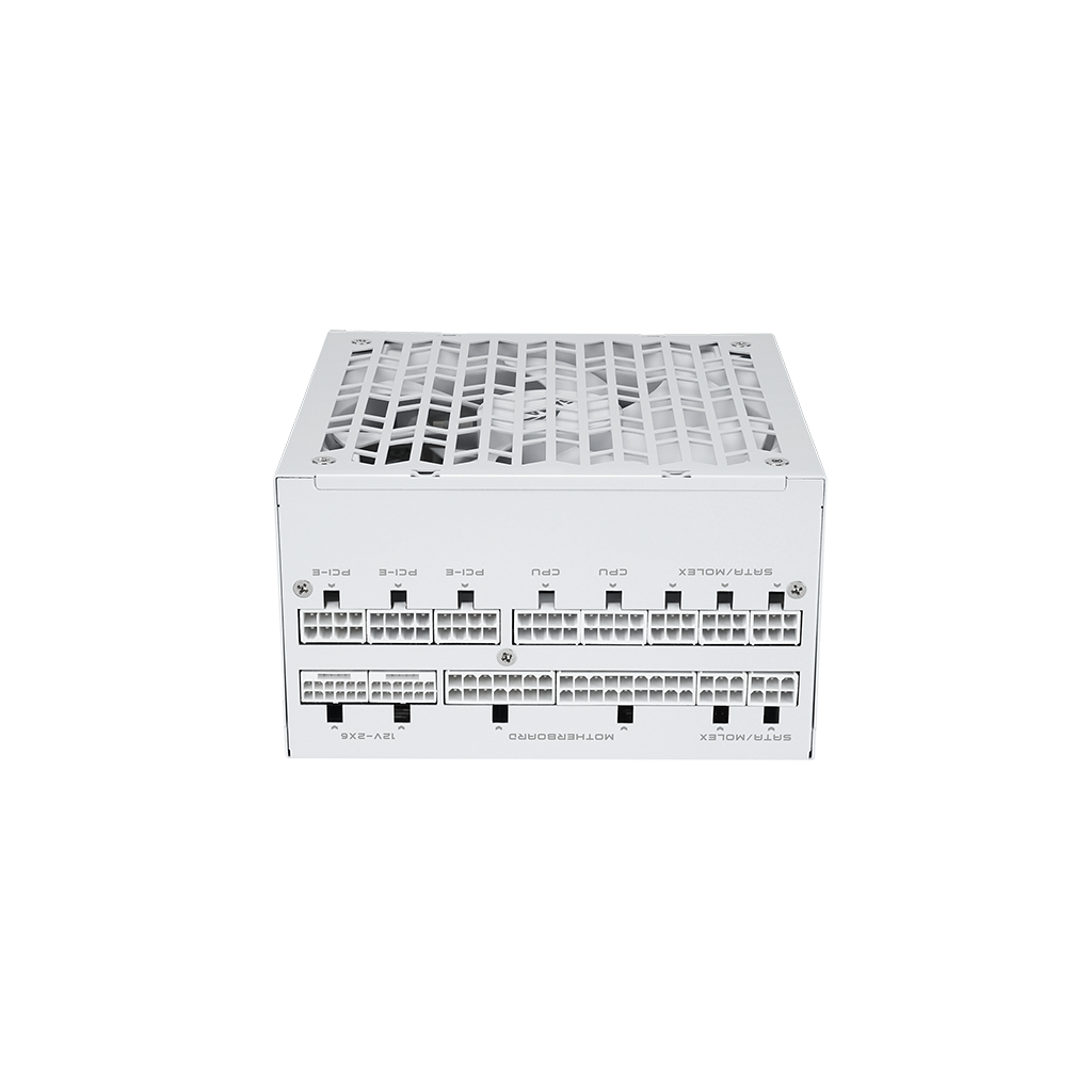 SAMA P1200, 1200W, White, 80+ Platinum, Cybenetics Certified, Full Modüler, PCIE 5.1, ATX3.1, Beyaz, GAMING, ATX, Power Supply (PSU) - Sama - görsel 2