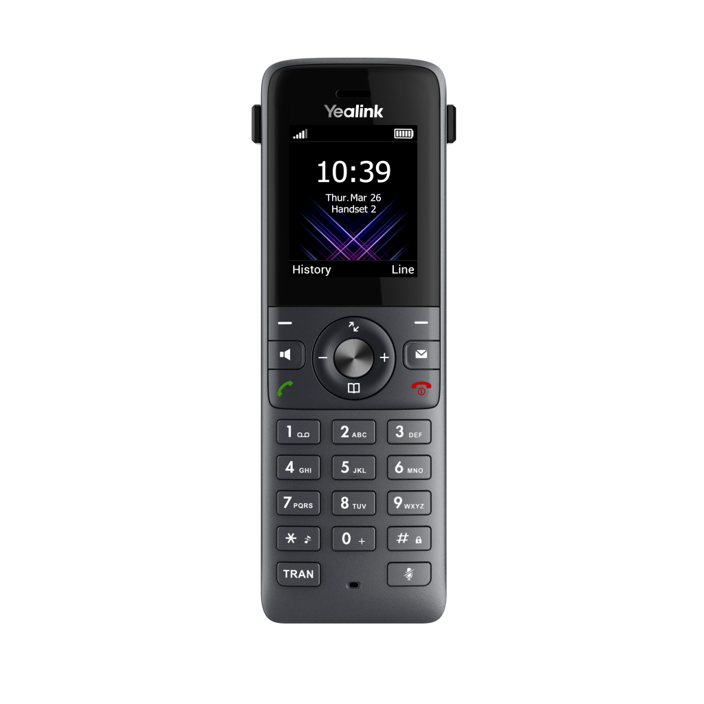YEALINK W73H, Dect, Kablosuz IP TELEFON, Siyah, 1.8" Renkli Ekran, 35 Saat Konuşma, 400 Saat Bekleme - Yealink - görsel 3
