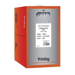 FRISBY FR-CAT601 CAT6 305M UTP KABLO - FRISBY