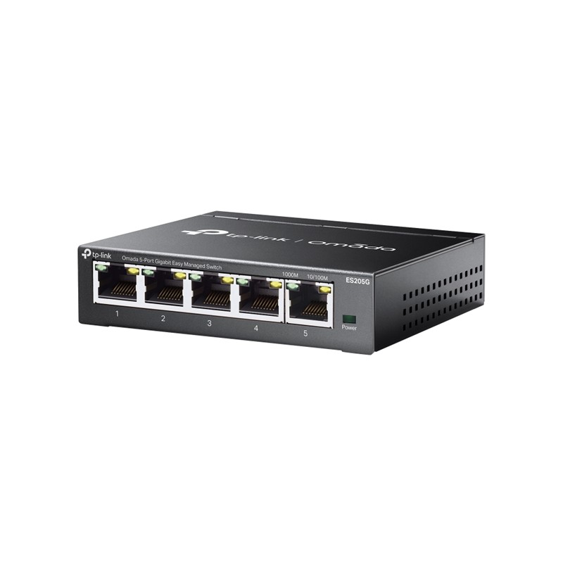 TP-LINK OMADA ES205G 5 PORT GIGABIT YONETİLEBİLİR METAL KASA SWITCH - Tp-Link - görsel 3