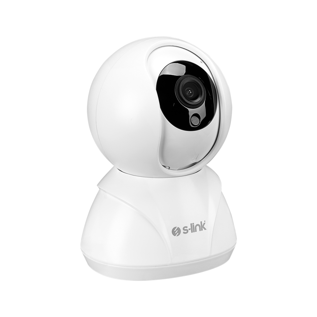 S-LINK SL-IND02, Ev/Bebek Güvenlik Kamerası, WiFi, 2Mpix, 3.6mm Lens, 10m. Gece Görüşü, Hareket algılama, İki Yönlü Ses, Micro SD Kartlı, TUYA Yazılım - S-Link - görsel 2