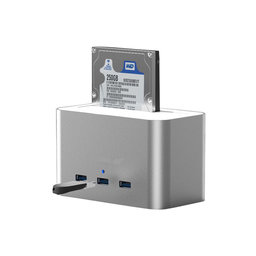 CODEGEN 2.5/3.5 SATA HDD SSD USB3.0 3 PORT USB HUB DOCK STAND (CDG-DOC-303) - CODEGEN