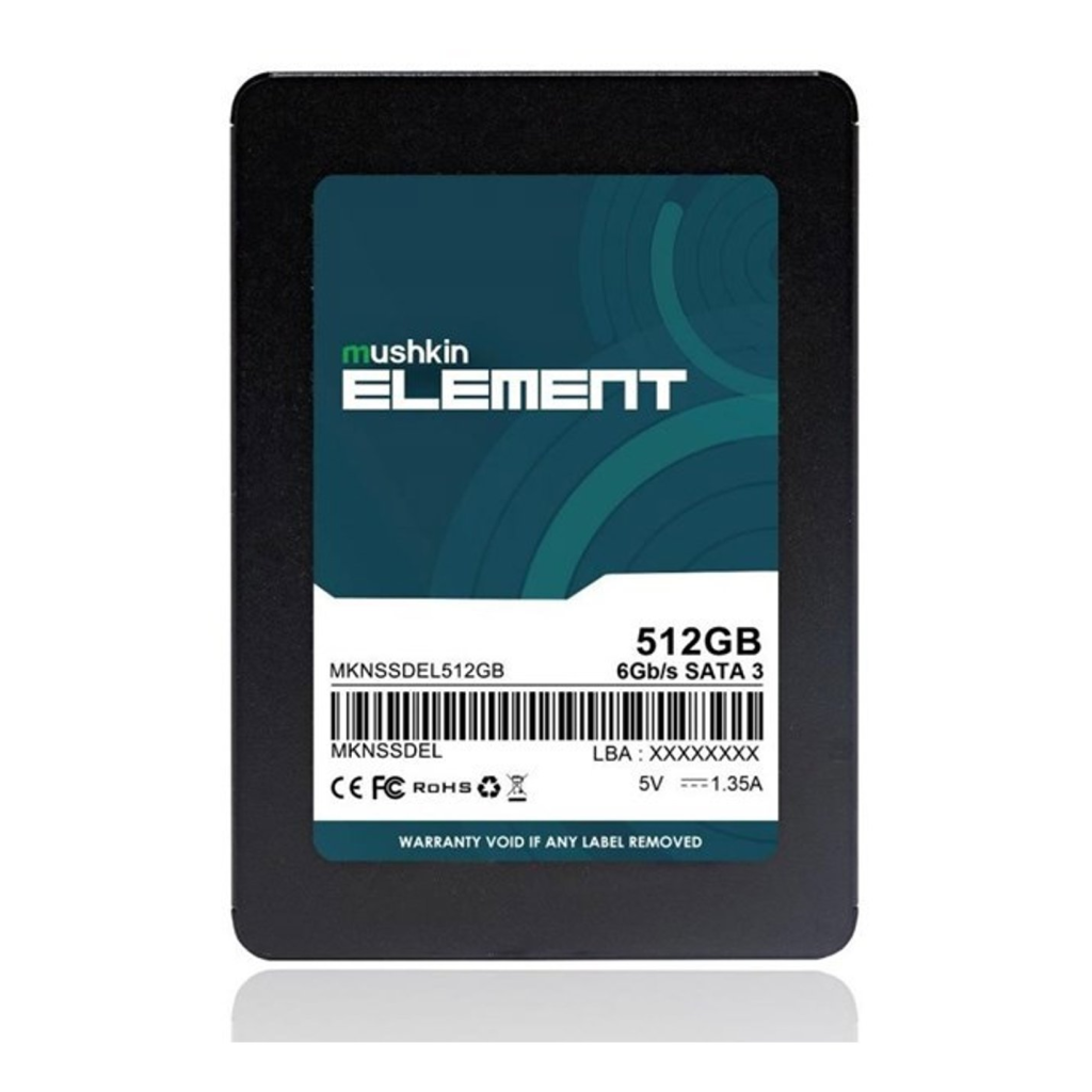 Mushkin ELEMENT, 512GB, 500-450Mb/s, 2.5", SATA3, SSD (MKNSSDEL512GB) - Mushkin
