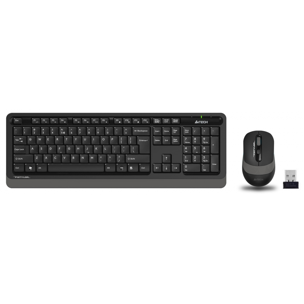 A4 TECH FG1010 Q Türkçe Kablosuz Gri 2000dpi Klavye+ Mouse - A4 TECH - görsel 2