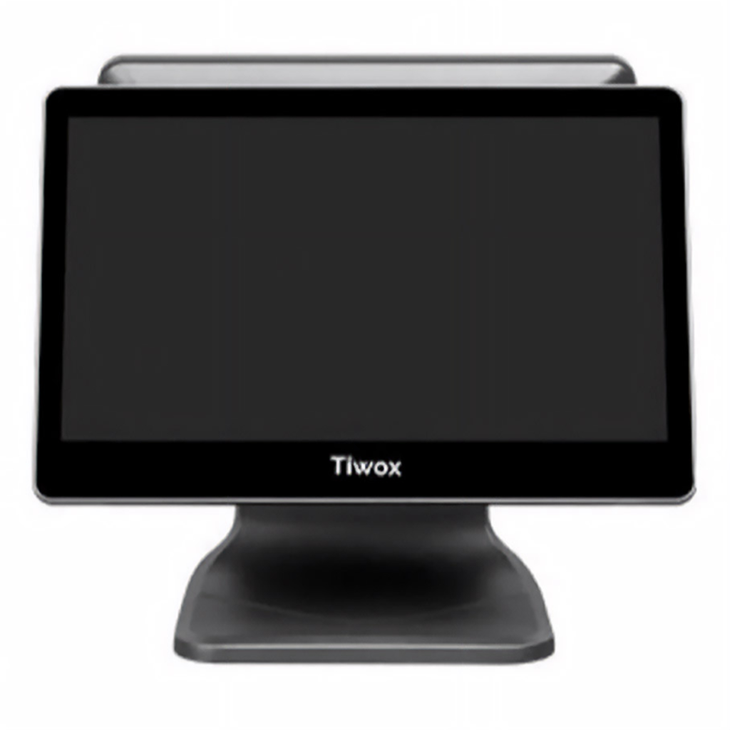 Tiwox TP-9500-D, Intel i5 5.Nesil, 15.6" Ekran,  8GB Ram, 128GB SSD, Endüstriyel, Dokunmatik Pos PC (çift ekran) - Tiwox