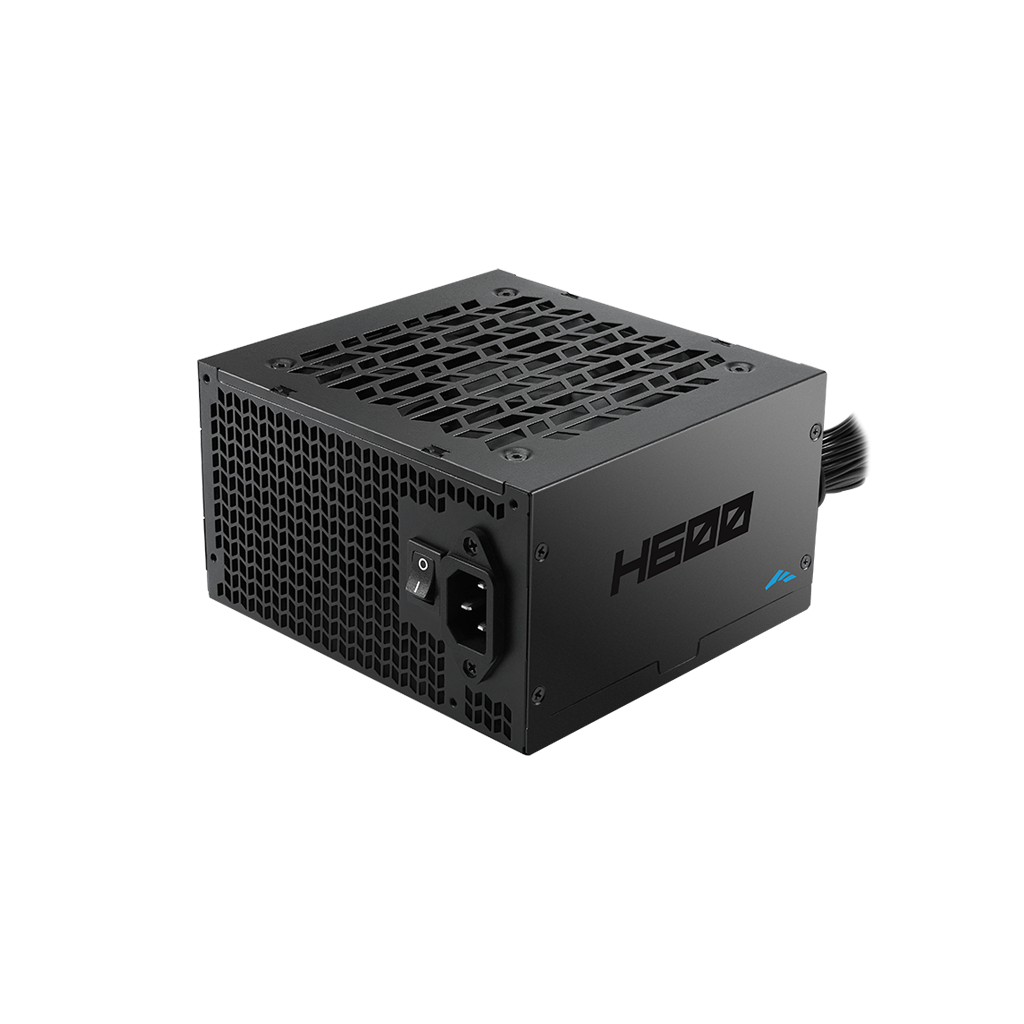 SAMA H600, 600W, Black, 80 Plus, Aktif PFC, Siyah, GAMING, ATX, Power Supply (PSU) - Sama - görsel 5