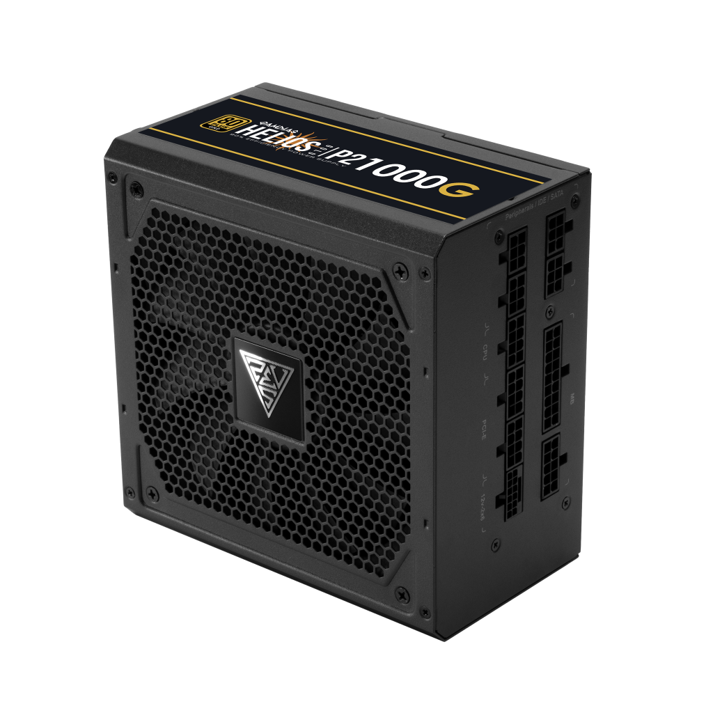 GAMDIAS HELIOS P2-1000G, 1000W, 80+ Gold, Full Modüler, Aktif PFC, GAMING, ATX, Power Supply (PSU) - Gamdias - görsel 2