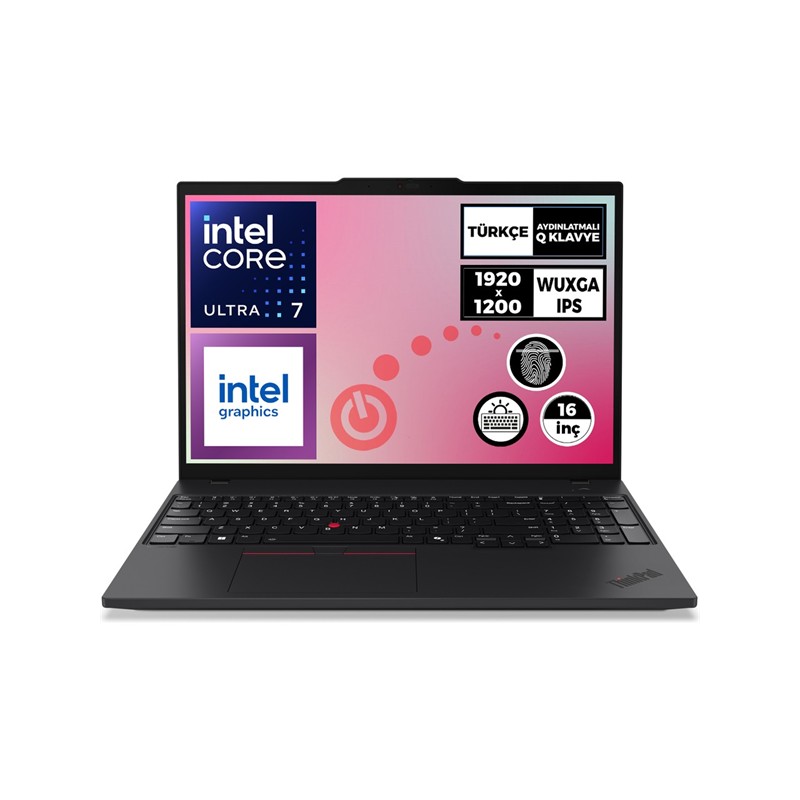 LENOVO NB E16 THINKPAD 21MA008YTX ULTRA5 125U 16GB 512SSD O/B 16 DOS (3 YIL GARANTİ) - Lenovo