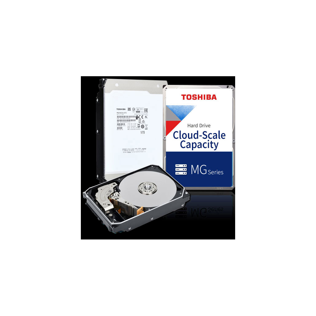 TOSHIBA MG11ACA24TE MG Series 3.5" 24TB 7200rpm 1024MB SATA Enterprise 7/24 Harddisk - TOSHIBA - görsel 4