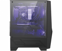 MSI MAG FORGE 100M USB3.2 2x12CM RGB + 12CM FAN PENCERELI ATX SIYAH KASA - MSI