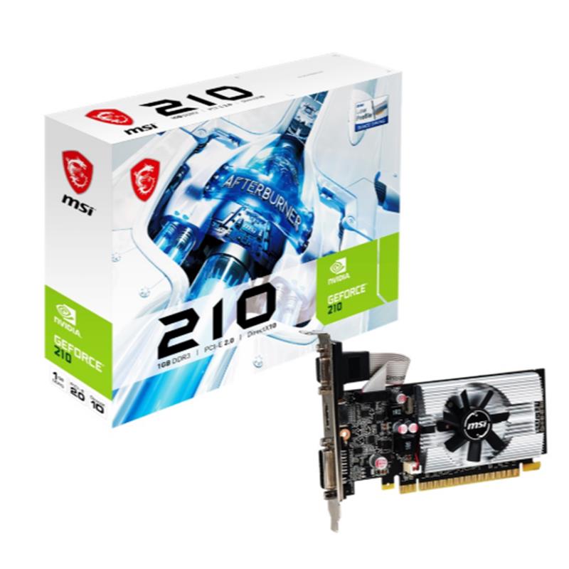 MSI GT210 1GB DDR3 64BIT HDMI/DVI/VGA (N210-1GD3/LP) - MSI - görsel 2