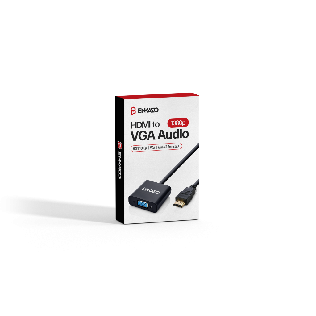 ENKADO EKD-HV10, HDMI To VGA Çevirici Adaptör - Enkado - görsel 2