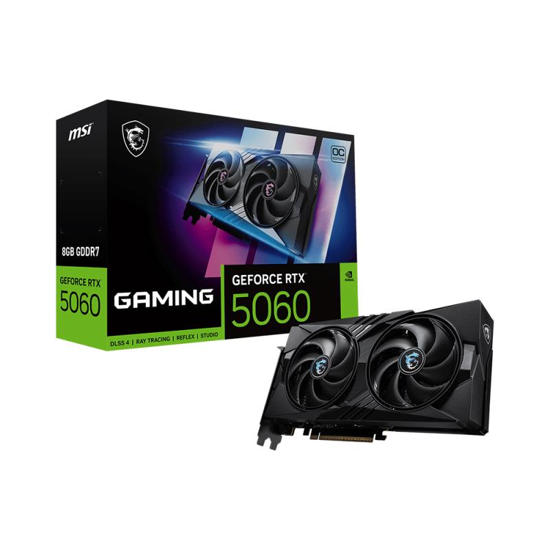 MSI RTX5060 8GB GDDR7 128BIT 3xDP/HDMI (GEFORCE RTX 5060 8G GAMING OC) - MSI - görsel 2