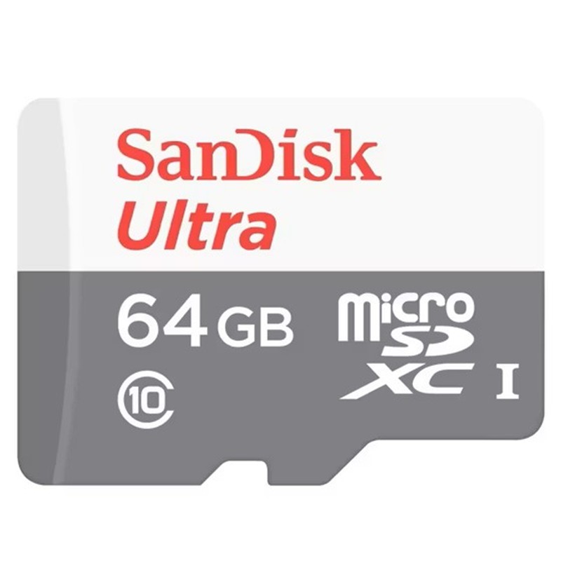64GB SANDISK ULTRA MICROSD 100MB/S SDSQUNR-064G-GN3MN - Sandisk