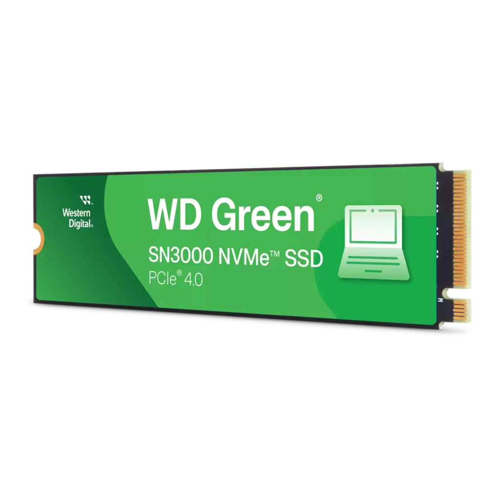 WD Green SN3000, WDS100T4G0E, 1TB, 5000/4200, Gen4, NVMe PCIe M.2 2280, SSD - Western Digital - görsel 2