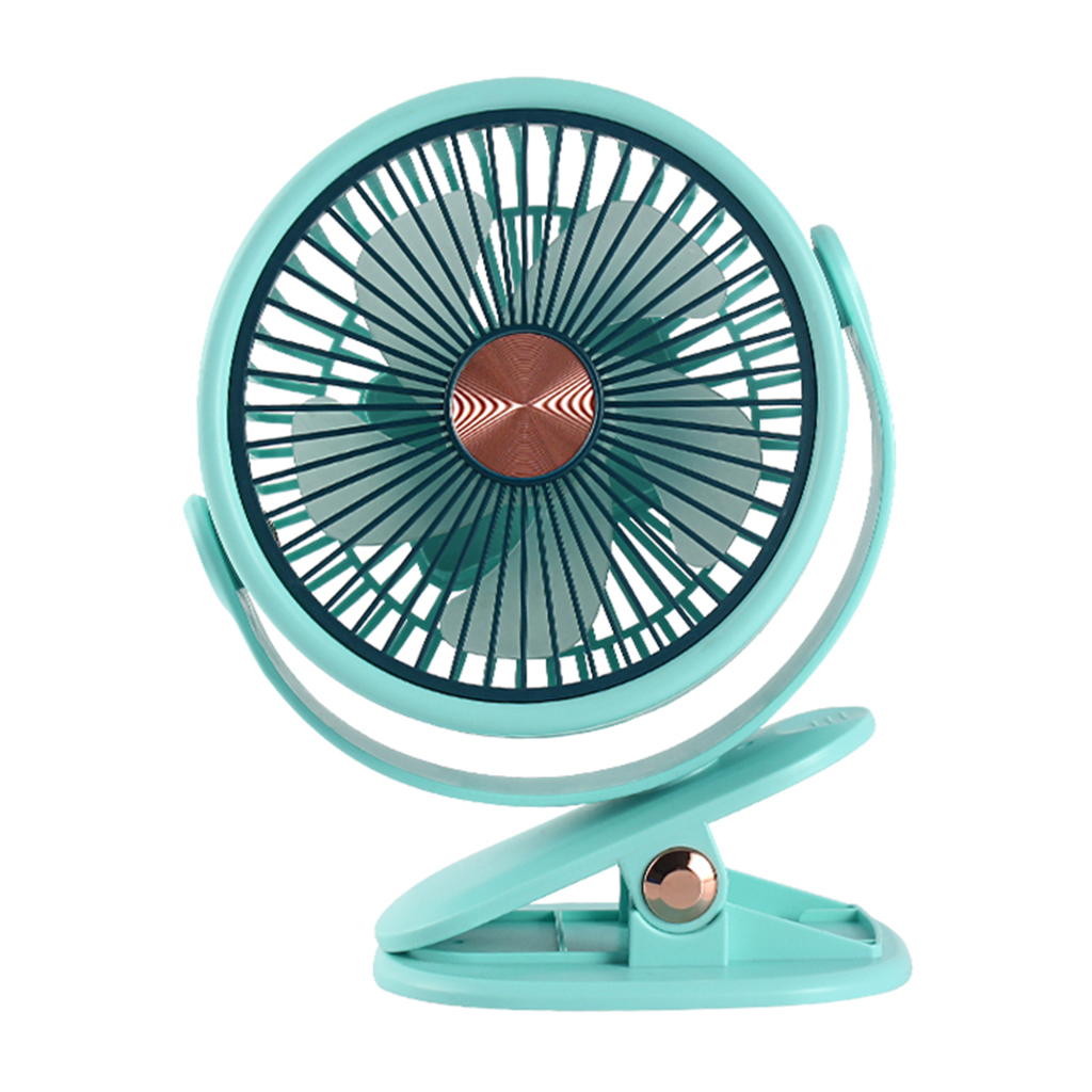 FENY FN-F70, YEŞİL, 3 Kademeli Hız, Mandal Ayak, 360derece Dönüş, 6" Kanat, Masaüstü, Dahili 1800mAh Bataryalı, Type-C Şarj Girişli, Vantilatör - Feny