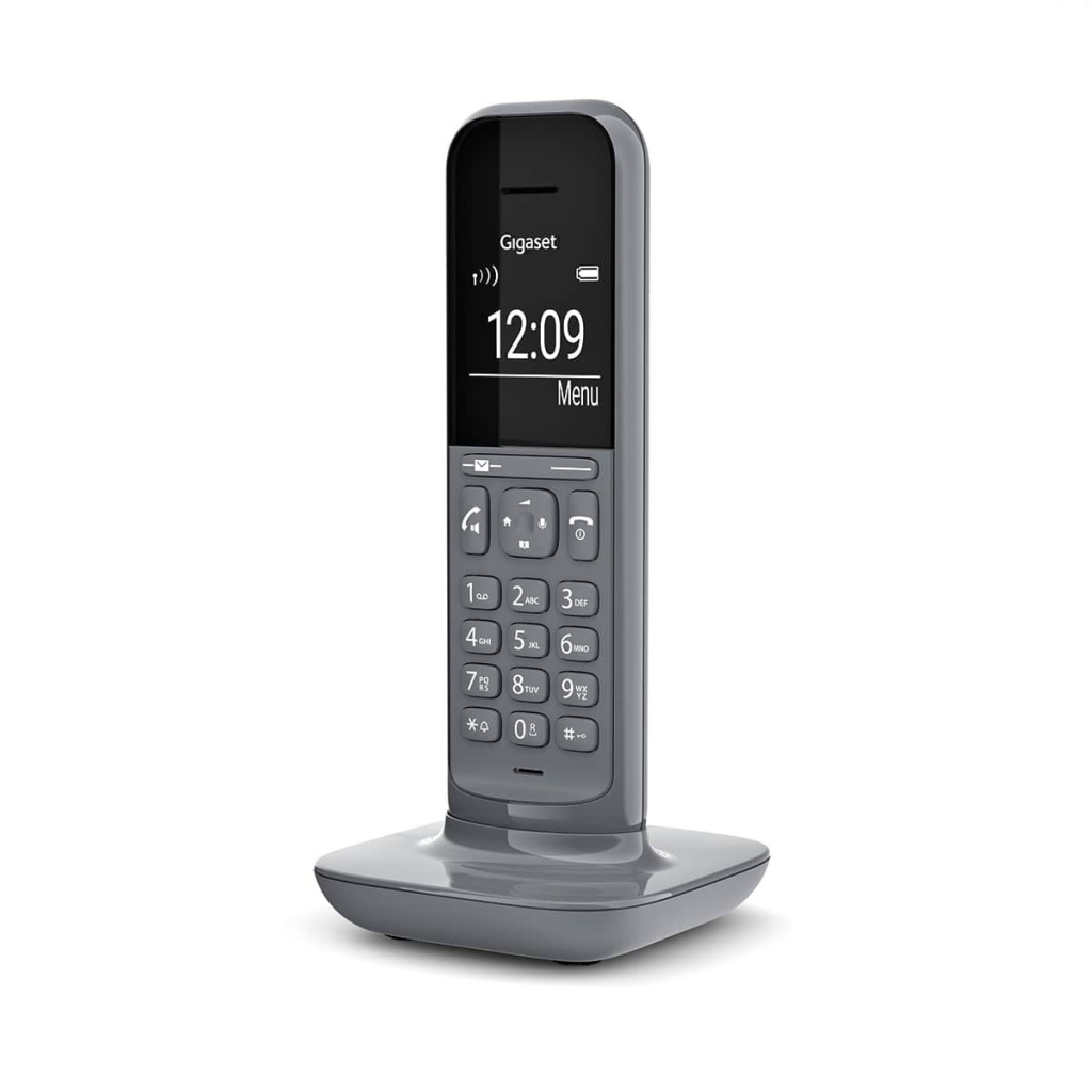 GIGASET CL390, Dect Telefon, Gri, 12 Saat Konuşma, 180 Saat Bekleme, 150 Kişilik Rehber - Gigaset - görsel 3