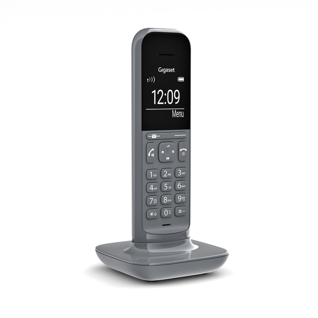GIGASET CL390, Dect Telefon, Gri, 12 Saat Konuşma, 180 Saat Bekleme, 150 Kişilik Rehber - Gigaset - görsel 2