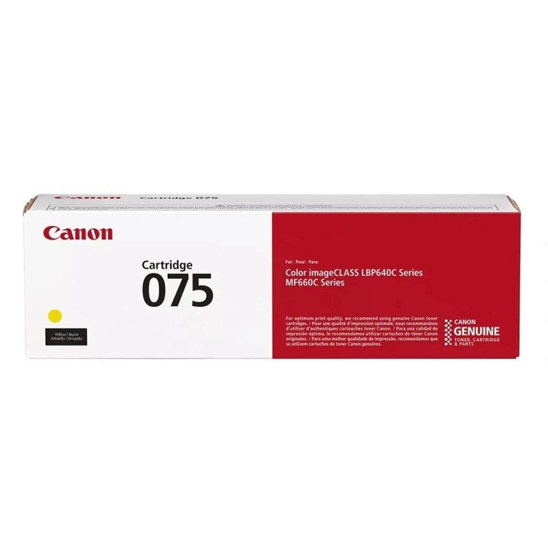 CANON CRG-075Y SARI 1300 SAYFA TONER MF664 - Canon